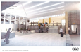 Terminal Remodel Concept Rendering - Interior - Lower Lobby